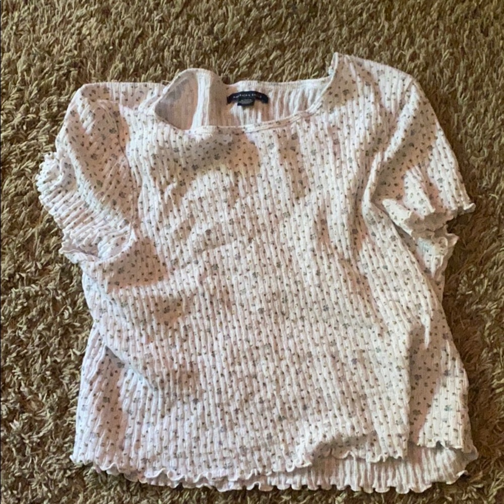 Ribbed fitted shirt